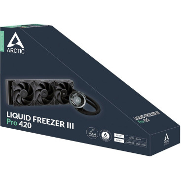 Arctic Liquid Freezer III Pro 420, LGA1851/1700/1200/115X/AM5/AM4, ACFRE00181A, черный
