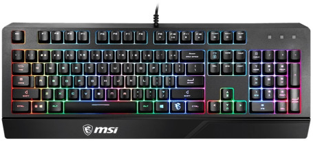 MSI Vigor GK20 мембранная  проводная, черный