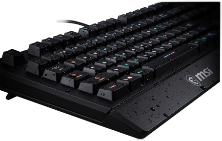 MSI Vigor GK20 мембранная  проводная, черный