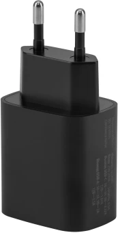 Сетевое зар./устр. Buro BUWD1 20W 3A (PD+QC) USB-C/USB-A универсальное черный (BUWD18P110BK)