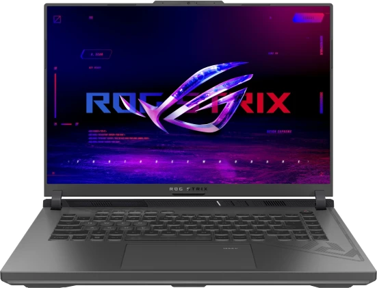 Ноутбук Asus ROG Strix G16 G614JI-N4413 Core i7 13650HX 32Gb SSD1Tb NVIDIA GeForce RTX4070 8Gb 16" IPS WQXGA (2560x1600) без ОС grey WiFi BT Cam (90NR0D41-M00VN0)