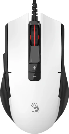 A4Tech Bloody ES8, проводная, 6000dpi, белый