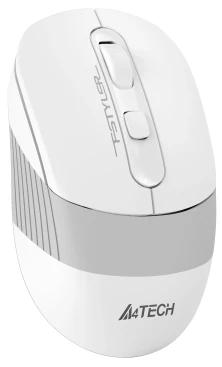 A4Tech Fstyler FB10C, беспроводная, 2000dpi, белый/серый