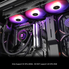 Thermalright Frozen Notte 360 ARGB V2, LGA1700/1200/115X/AM5/AM4, Black