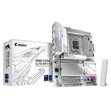 Gigabyte B860 AORUS ELITE WIFI7 ICE LGA1851