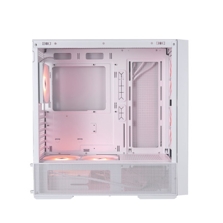 1STPLAYER AU7 ARGB, ATX, 3x120mm ARGB, White, AU7-WH-2FA7-14-W-2FA7R-W-1FA7-W
