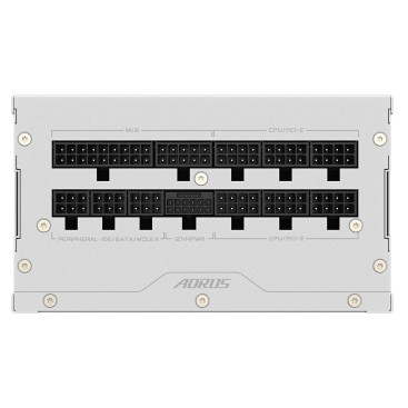 Gigabyte AE1000PM PG5 ICE, 1000W, 80 PLUS Platinum, GP-AE1000PM PG5 ICE, белый