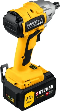 Гайковерт Steher CWB-300-1 аккум. патрон:квад.1/2" (кейс в комплекте)