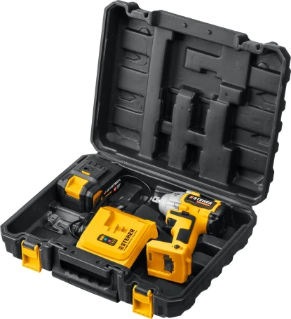 Гайковерт Steher CWB-300-1 аккум. патрон:квад.1/2" (кейс в комплекте)