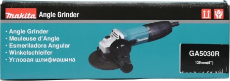 Углошлифовальная машина Makita GA5030R 720Вт 11000об/мин рез.шпин.:M14 d=125мм