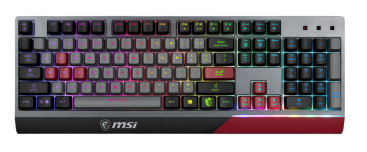 Клавиатура MSI Vigor GK30 INFARED плунжерная проводная (Черный)