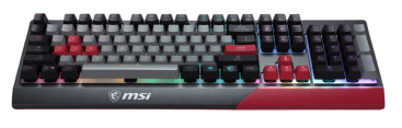 Клавиатура MSI Vigor GK30 INFARED плунжерная проводная (Черный)