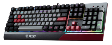 Клавиатура MSI Vigor GK30 INFARED плунжерная проводная (Черный)