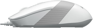 A4Tech Fstyler FM10S, проводная, 1600dpi, белый/серый