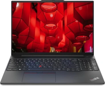 Ноутбук Lenovo ThinkPad E16 G1 Ryzen 7 7730U 16Gb SSD512Gb AMD Radeon Graphics 16" IPS WUXGA (1920x1200) без ОС black WiFi BT Cam (21JTS09D00)
