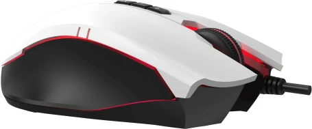 A4Tech Bloody ES7, проводная, 6000dpi, белый