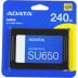 ADATA SU650 240GB 2.5" SATA 6Gb/s 520/450 ASU650SS-240GT-R