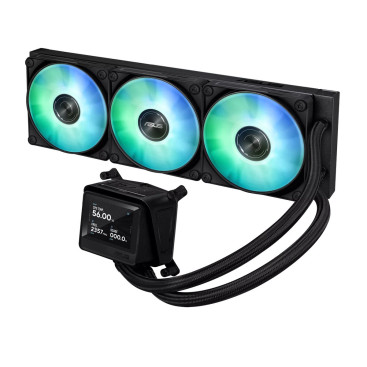 ASUS MAX GAMING LC 360 ARGB LCD, LGA1851/1700/AM5/AM4, 90RC01G1-B0EAY0, черный
