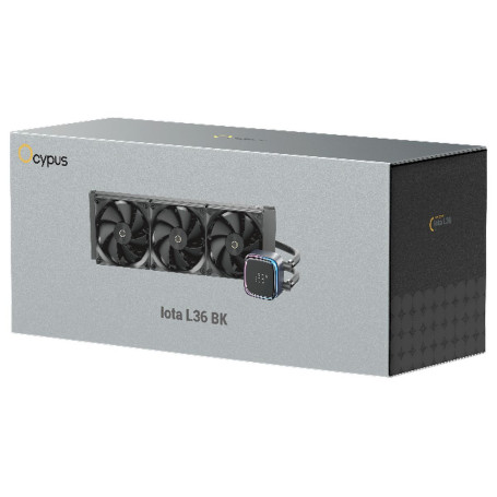 Ocypus Iota L36 BK ARGB, LGA1700/1200/115X/AM5/AM4, Iota-L36-BK3ANWNN00X-GL, черный