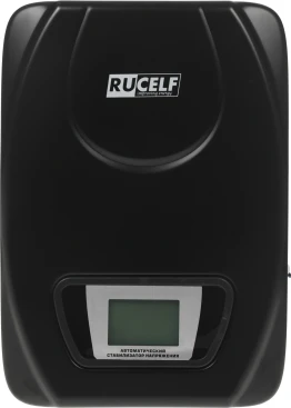 Стабилизатор напряжения Rucelf SDW.II-6000-L 6кВА однофазный черный (SDWII-6000-L)