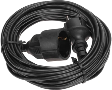Удлинитель силовой PROconnect PROc-Uc (13-4909) 3x0.75кв.мм 1розет. 10м ПВС 6A без катушки черный