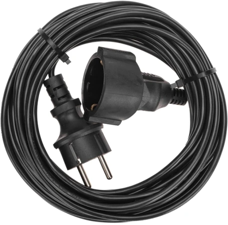 Удлинитель силовой PROconnect PROc-Uc (13-4909) 3x0.75кв.мм 1розет. 10м ПВС 6A без катушки черный