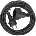 Удлинитель силовой PROconnect PROc-Uc (13-4909) 3x0.75кв.мм 1розет. 10м ПВС 6A без катушки черный