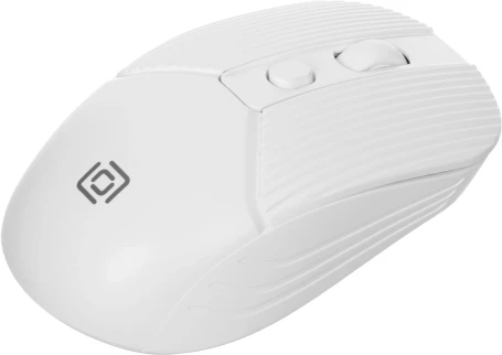 Оклик 509MW white, беспроводная, 1600dpi, белый