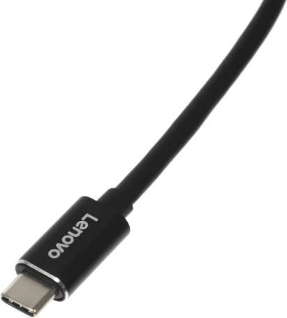Адаптер Lenovo ThinkPad LX0804 черный USB-C to Ethernet Adapter
