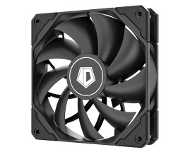 Вентилятор ID-COOLING TF-12025-PRO BLACK 120x120x25мм (60шт./кор, PWM, резиновые углы, черный, 500-1800об/мин) BOX