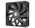 Вентилятор ID-COOLING TF-12025-PRO BLACK 120x120x25мм (60шт./кор, PWM, резиновые углы, черный, 500-1800об/мин) BOX