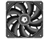 Вентилятор ID-COOLING TF-12025-PRO BLACK 120x120x25мм (60шт./кор, PWM, резиновые углы, черный, 500-1800об/мин) BOX