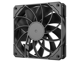 Вентилятор ID-COOLING TF-12025-PRO BLACK 120x120x25мм (60шт./кор, PWM, резиновые углы, черный, 500-1800об/мин) BOX