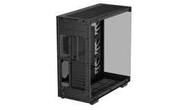 Deepcool CH780, ATX, Aquarium, 3x140mm ARGB, Black