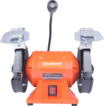 Электроточило Patriot GM 150 PL Expert 375Вт 2980об/мин d=150мм t=20мм