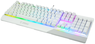 Клавиатура MSI Vigor GK30 плунжерная проводная (Белый)