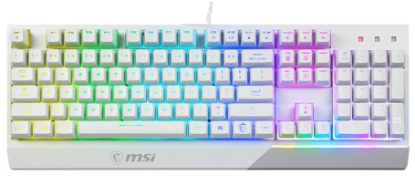 Клавиатура MSI Vigor GK30 плунжерная проводная (Белый)