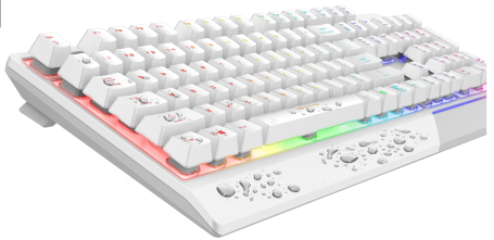 Клавиатура MSI Vigor GK30 плунжерная проводная (Белый)