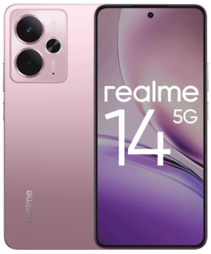 realme 14 8/256 ГБ розовый