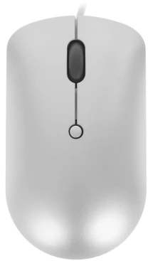 Lenovo 540, проводная, 2400dpi, светло-серый