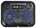 Подставка для ноутбука Buro BU-LCP140-B214H 14" 338x255x22мм 1xUSB 2x 140ммFAN 480г металлическая сетка/пластик черный