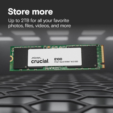 Crucial E100 2TB M.2 2280 PCIe Gen4x4 CT2000E100SSD8