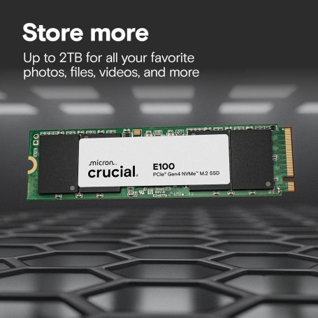Crucial E100 2TB M.2 2280 PCIe Gen4x4 CT2000E100SSD8