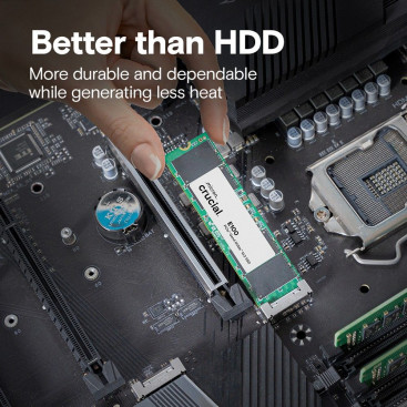 Crucial E100 2TB M.2 2280 PCIe Gen4x4 CT2000E100SSD8