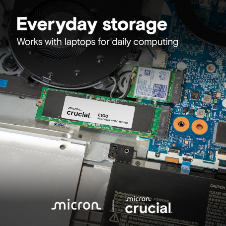 Crucial E100 2TB M.2 2280 PCIe Gen4x4 CT2000E100SSD8