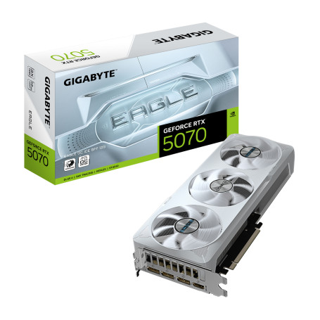 Gigabyte NVIDIA GeForce RTX 5070 EAGLE OC ICE 12GB (GV-N5070EAGLEOC ICE-12GD)