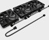 ID-COOLING FX360 PRO, LGA20XX/1700/1200/115X/AM5/AM4, Black