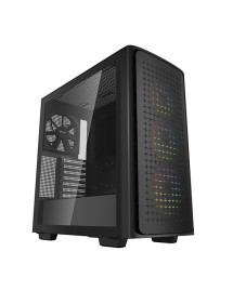 Deepcool CK560, ATX, 4x120mm ARGB, Black