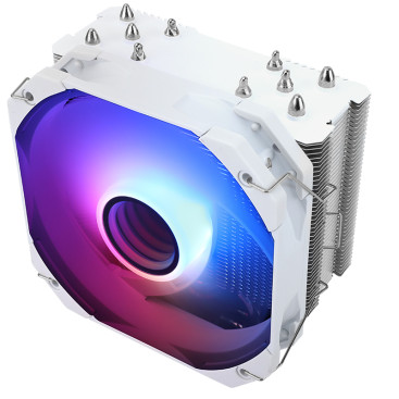 Thermalright Assassin King 120 MINI White ARGB V3 LGA115X/1200/1700/AM4/AM5 TDP 180W FAN 120mm (TRAK120MV3AW)