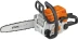 Бензопила Stihl MS 170 1300Вт 1.8л.с. дл.шины:16" (40cm) (11302000334)